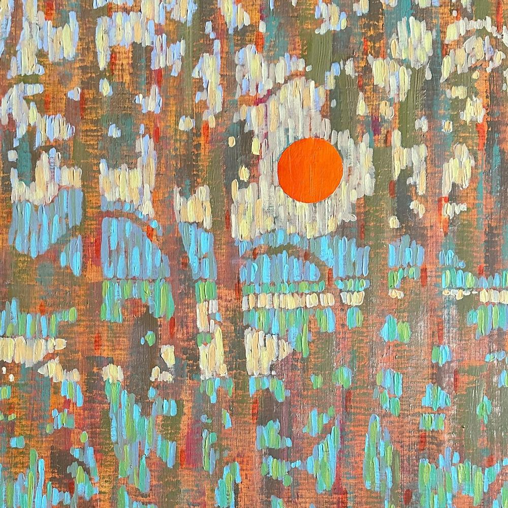 Through the Pine Branches - Original Painting by Ekaterina Prisich - Image 4