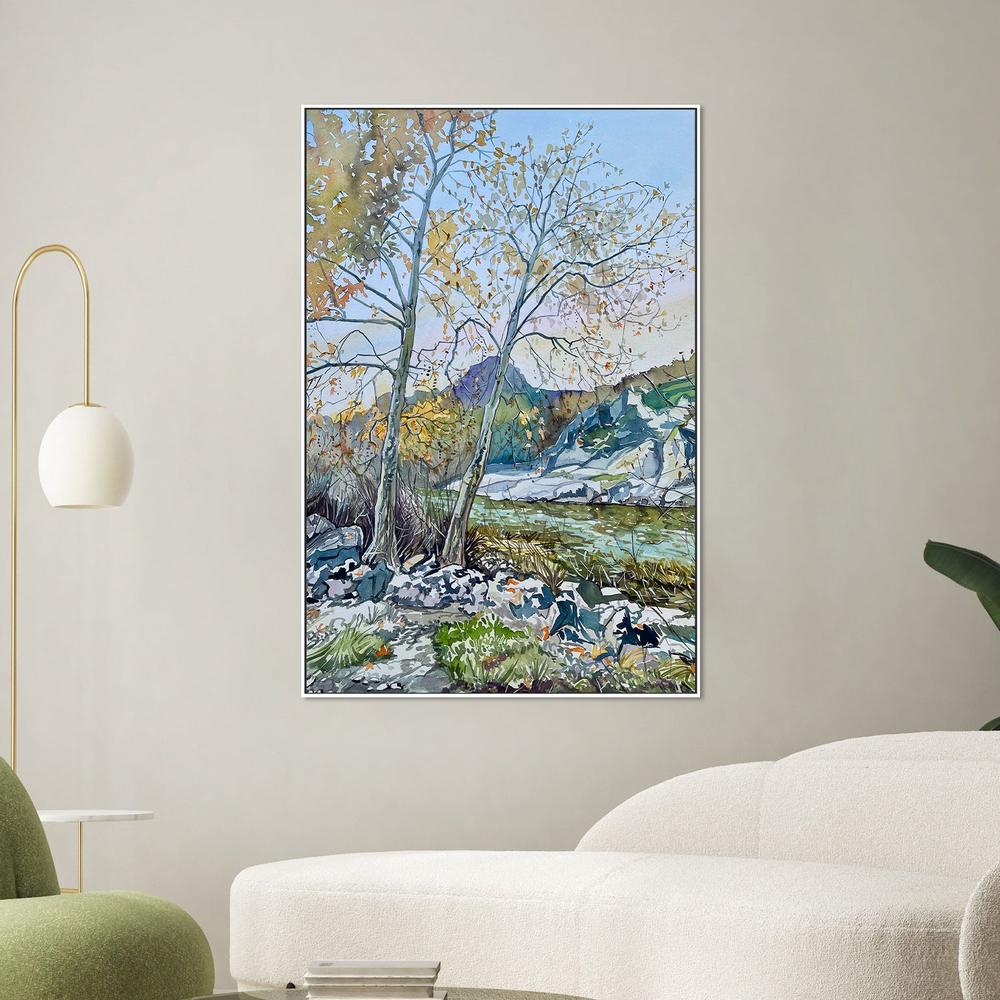 Tranquil Autumn River - Image 2