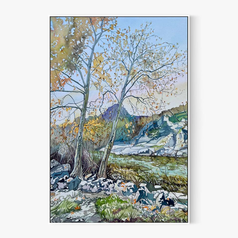 Tranquil Autumn River - Image 5