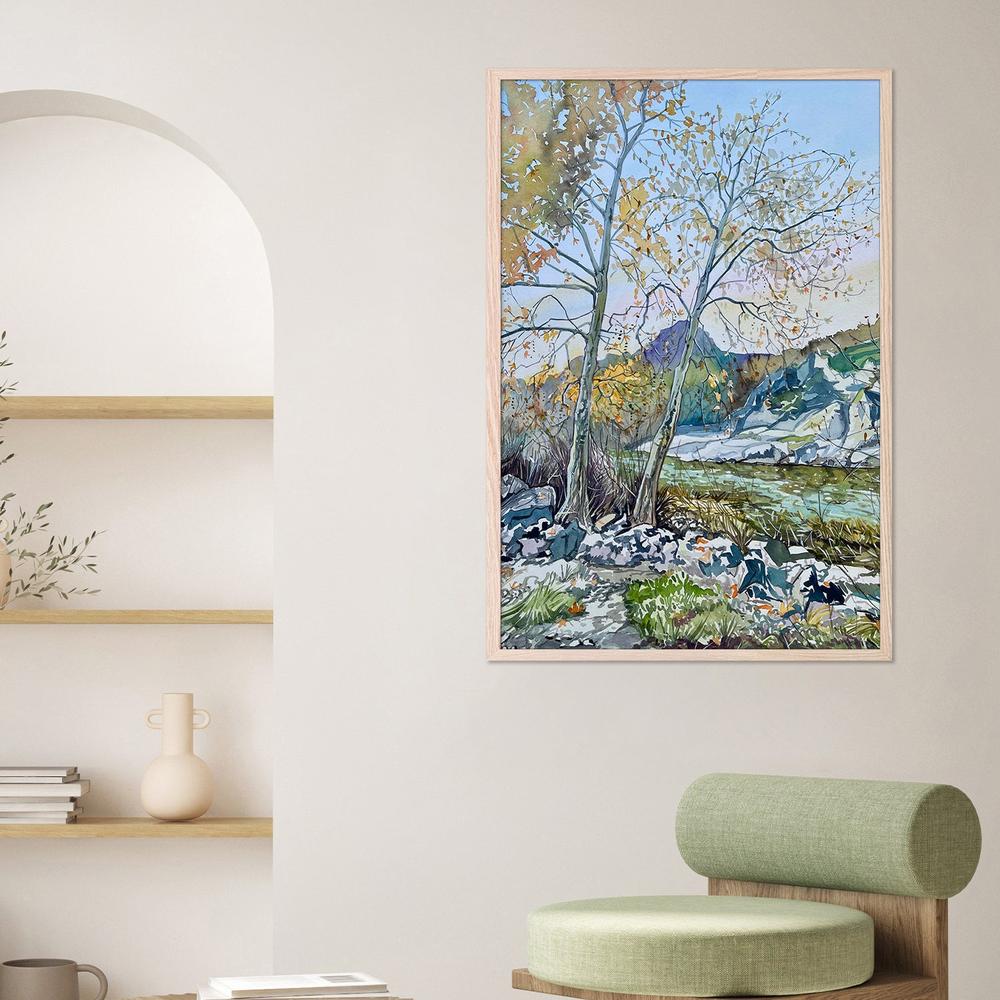Tranquil Autumn River - Image 7