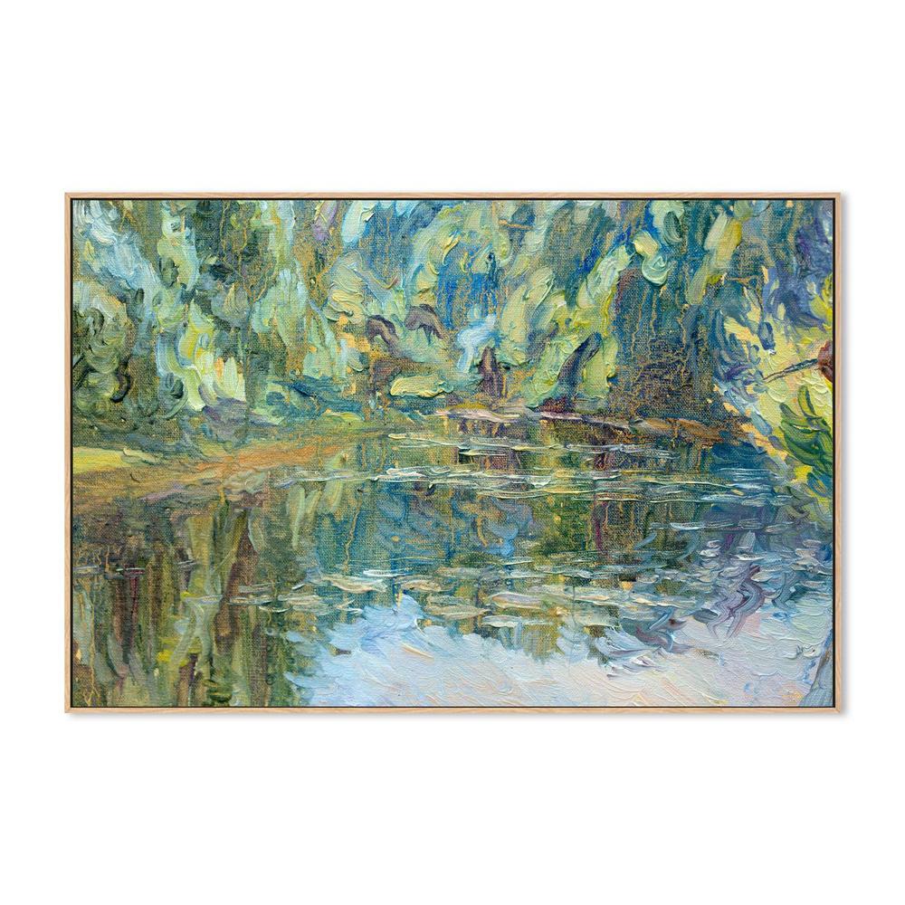 Tranquility , Hand-painted Canvas - Image 4
