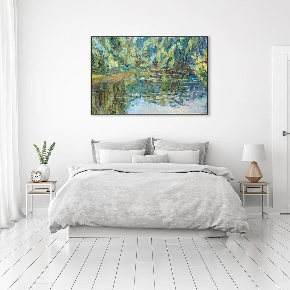 Tranquility , Hand-painted Canvas - Image 7