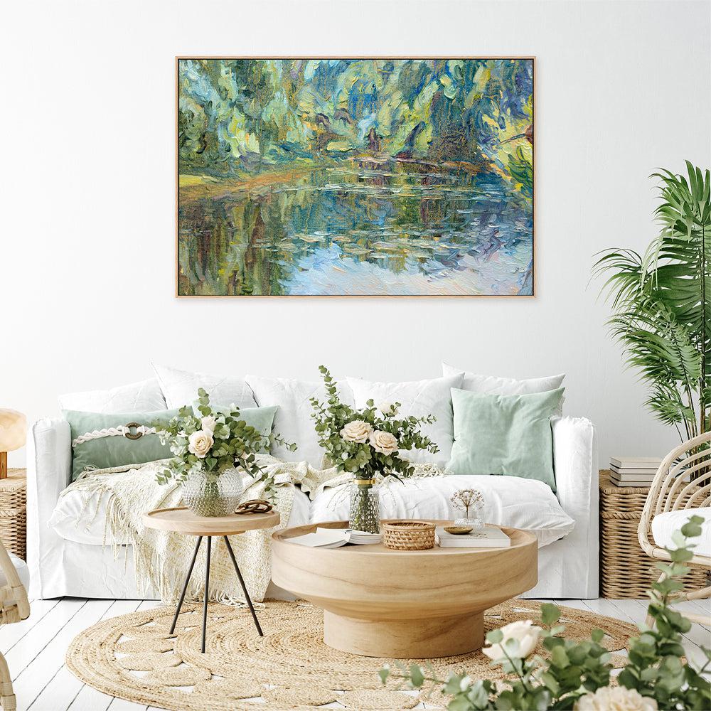 Tranquility , Hand-painted Canvas - Image 8