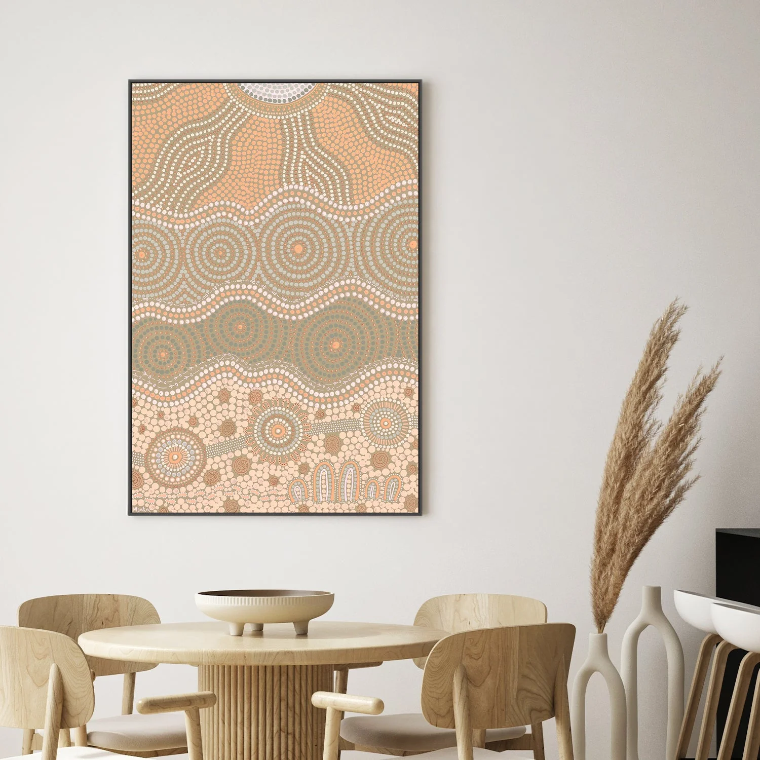 Travelling Our Land, Orange And Green - Image 2
