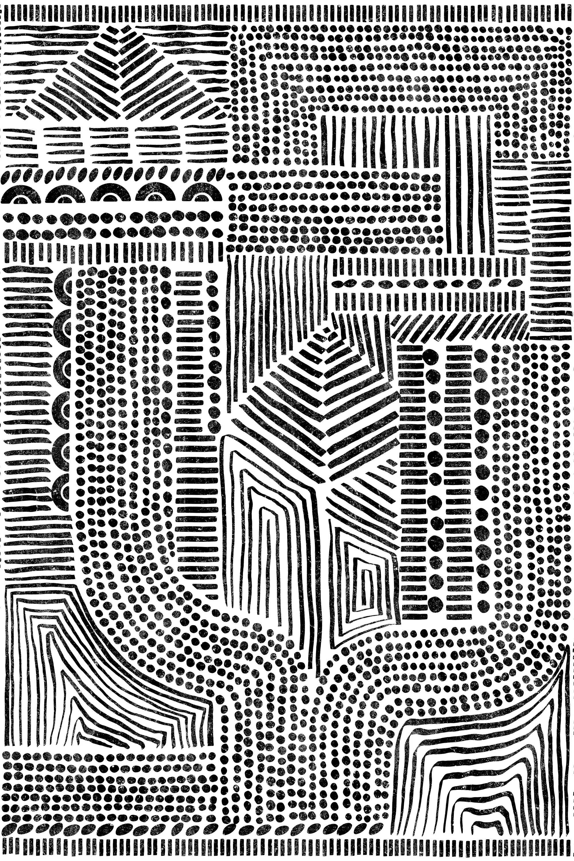 Tribal Abstract, Style A