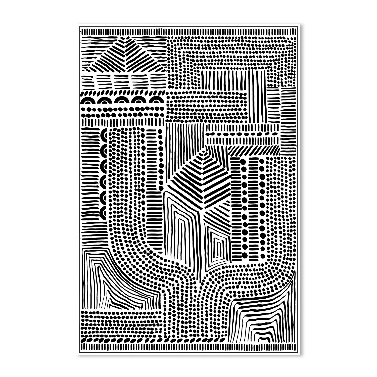 Tribal Abstract, Style B - Image 5