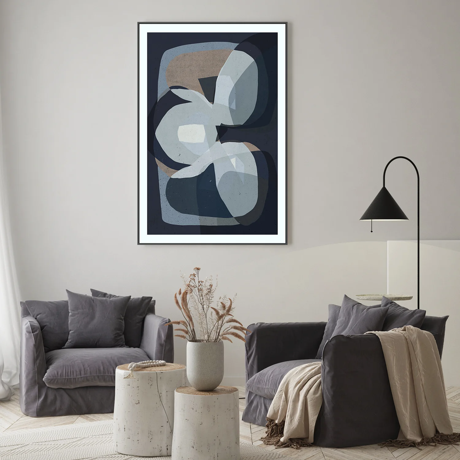 Trio, Blue - Image 7