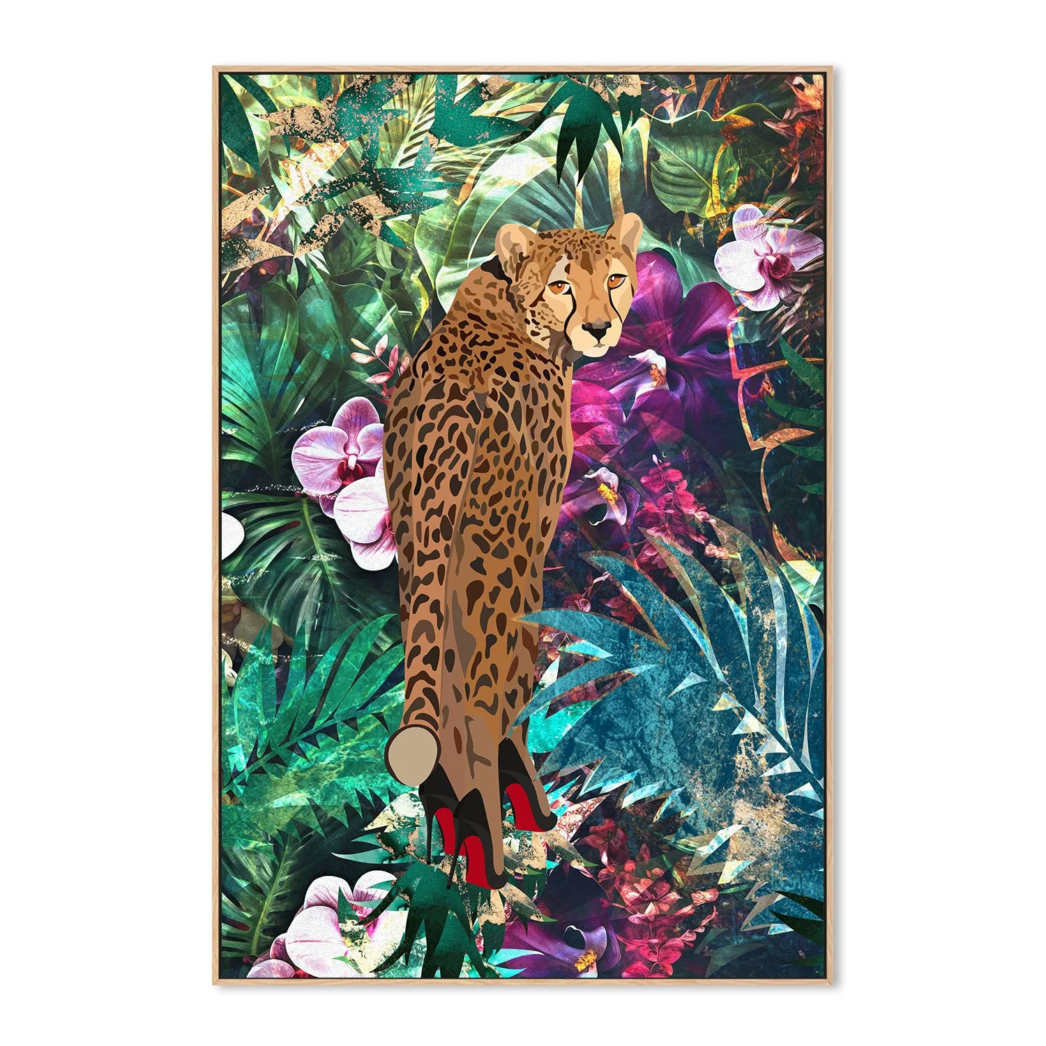 Tropical Jungle Cheetah - Image 4