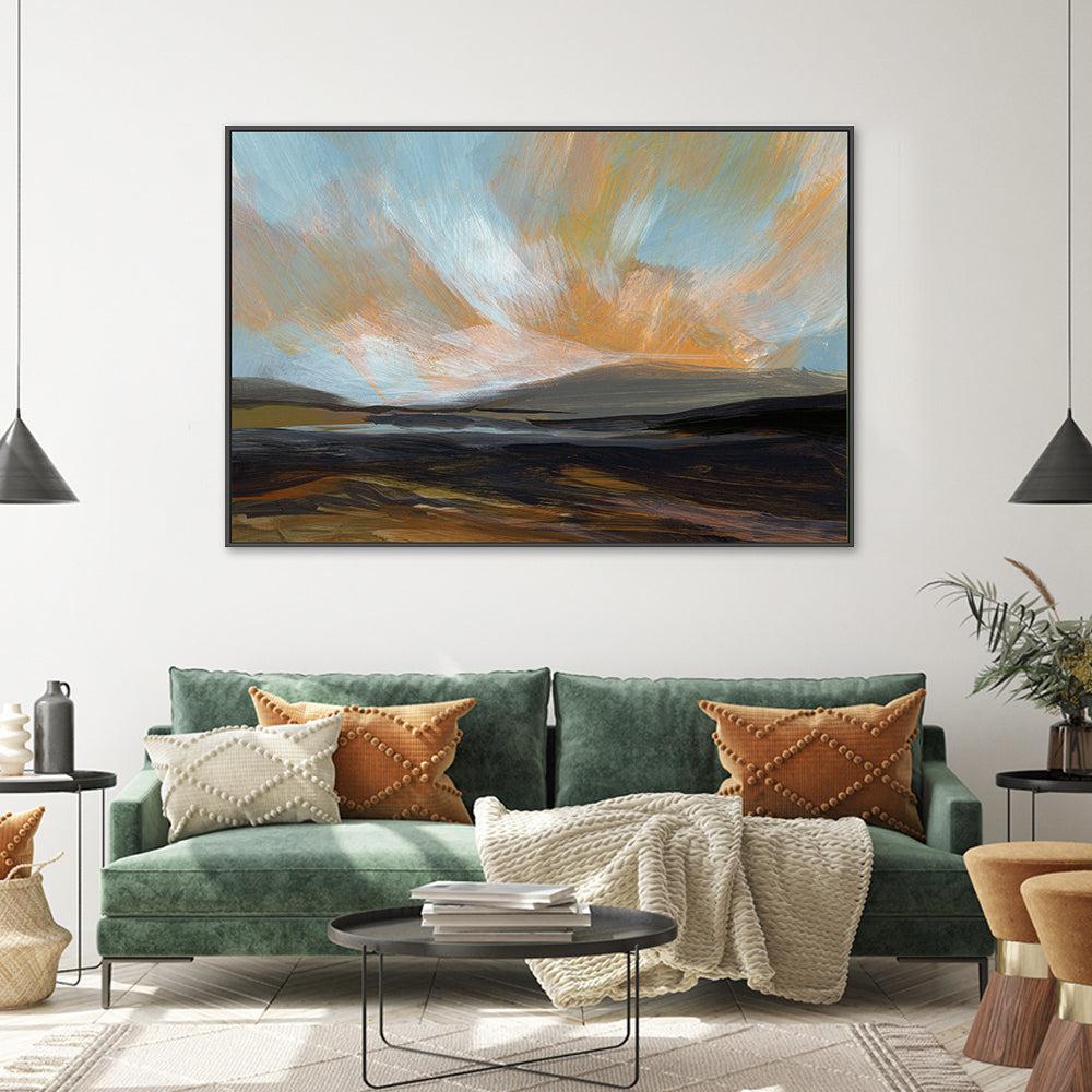 Turn To The Sky , Hand-painted Canvas - Image 2