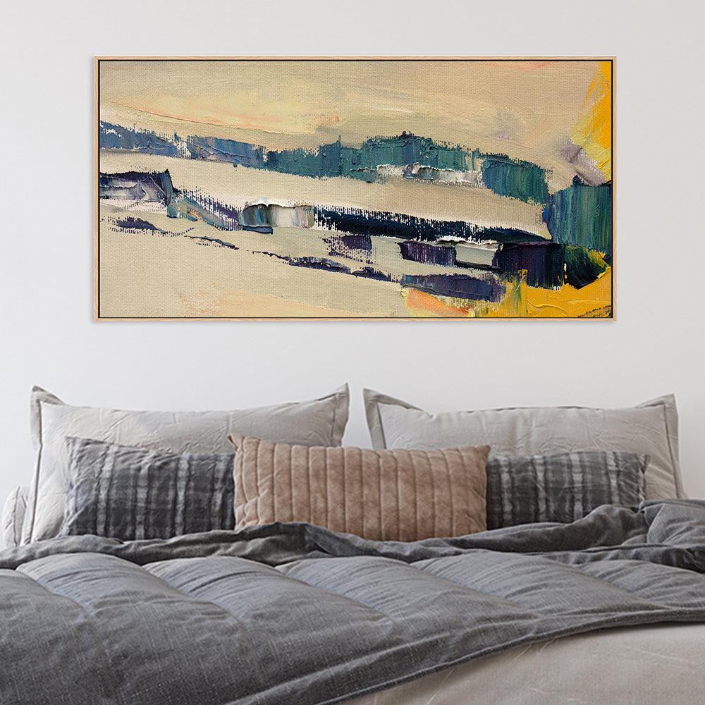 Two Paths , Hand-painted Canvas - Image 2