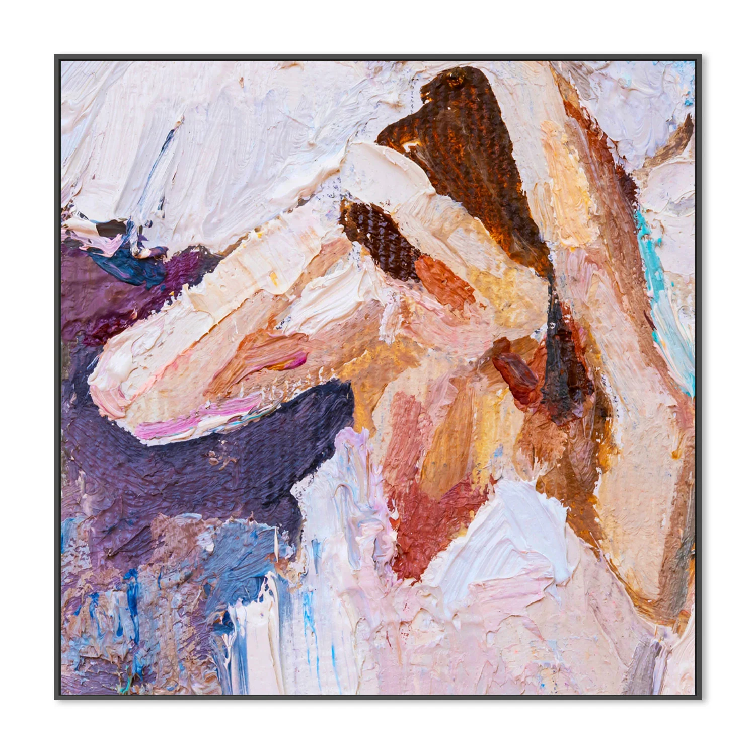 Unknown Figure , Hand-Painted Canvas - Image 3