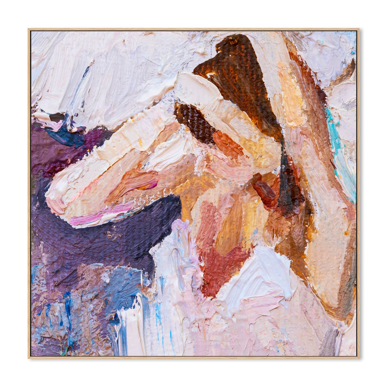 Unknown Figure , Hand-Painted Canvas - Image 4