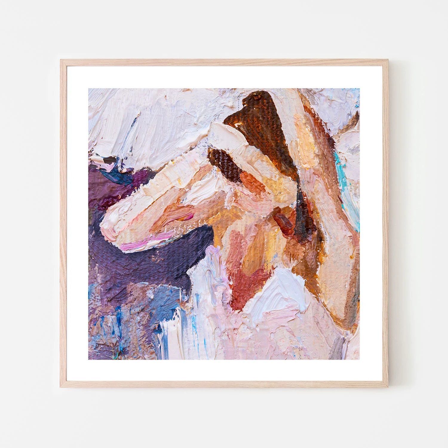 Unknown Figure , Hand-Painted Canvas - Image 6