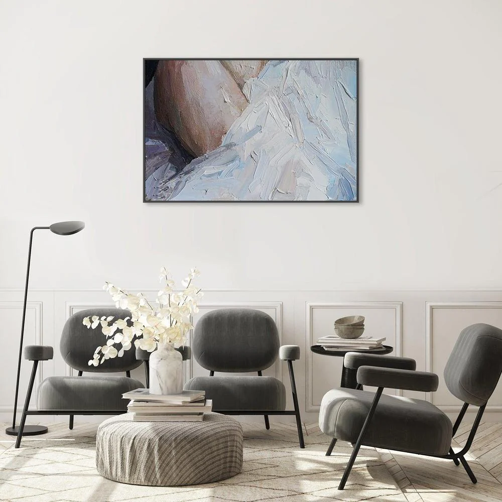 Up Close, Style B , Hand-painted Canvas - Image 6