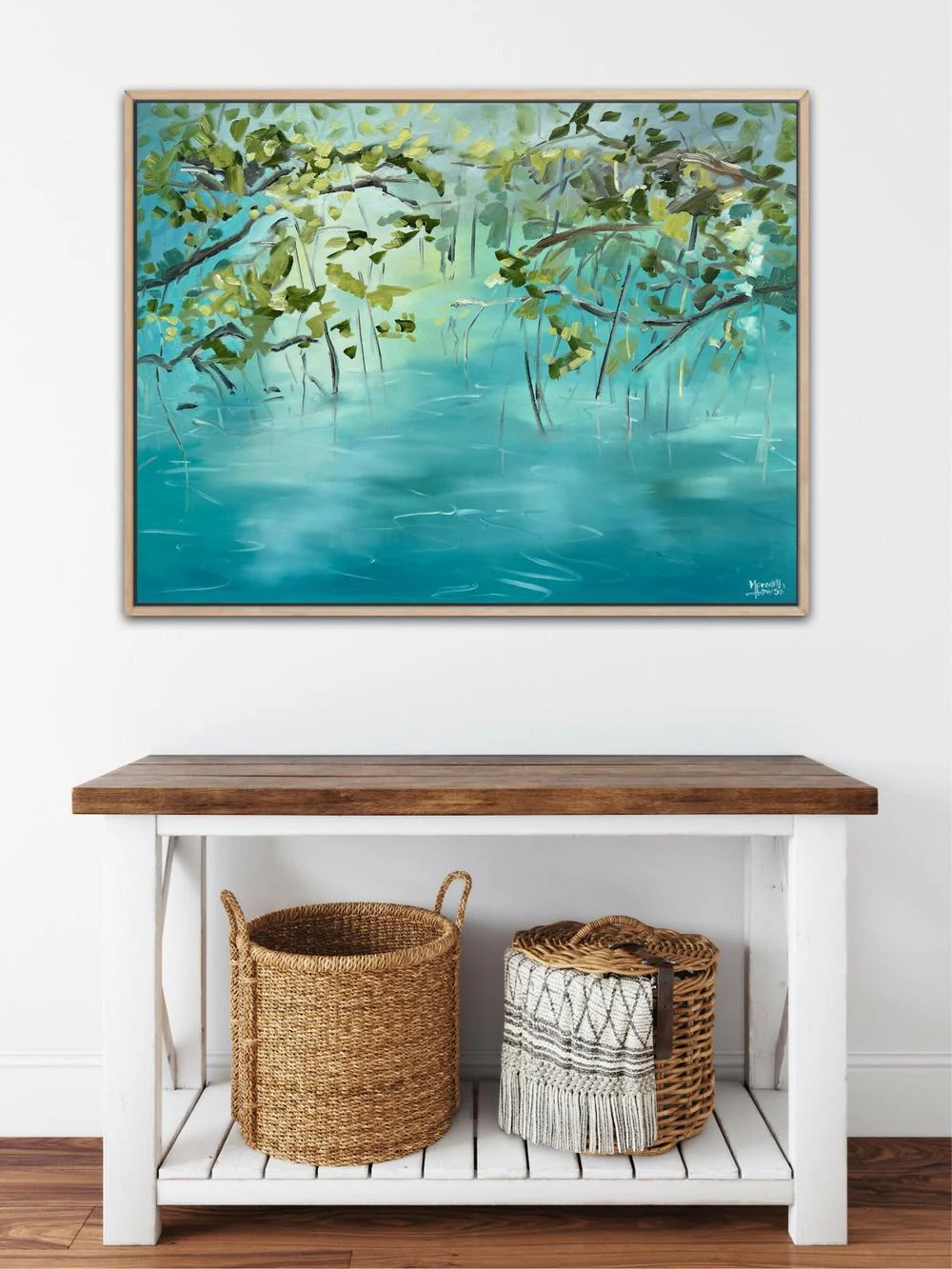 Upper Daintree 1, Original hand-painted artwork by Meredith Howse - Image 6