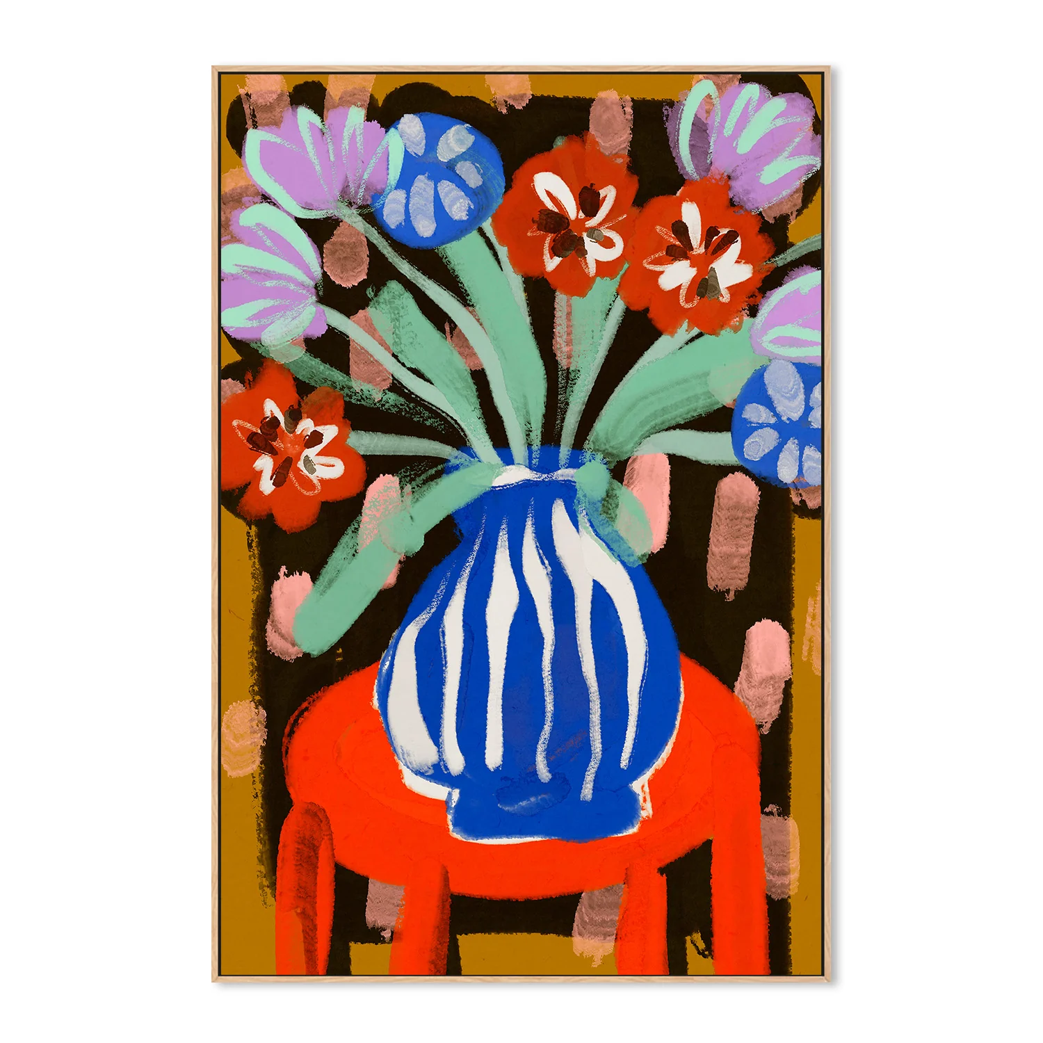 Vase of Joyful Blooms - Image 4