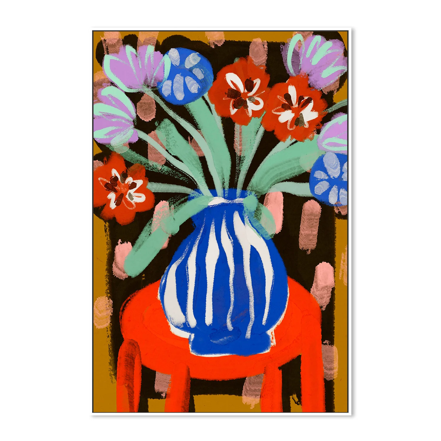 Vase of Joyful Blooms - Image 5