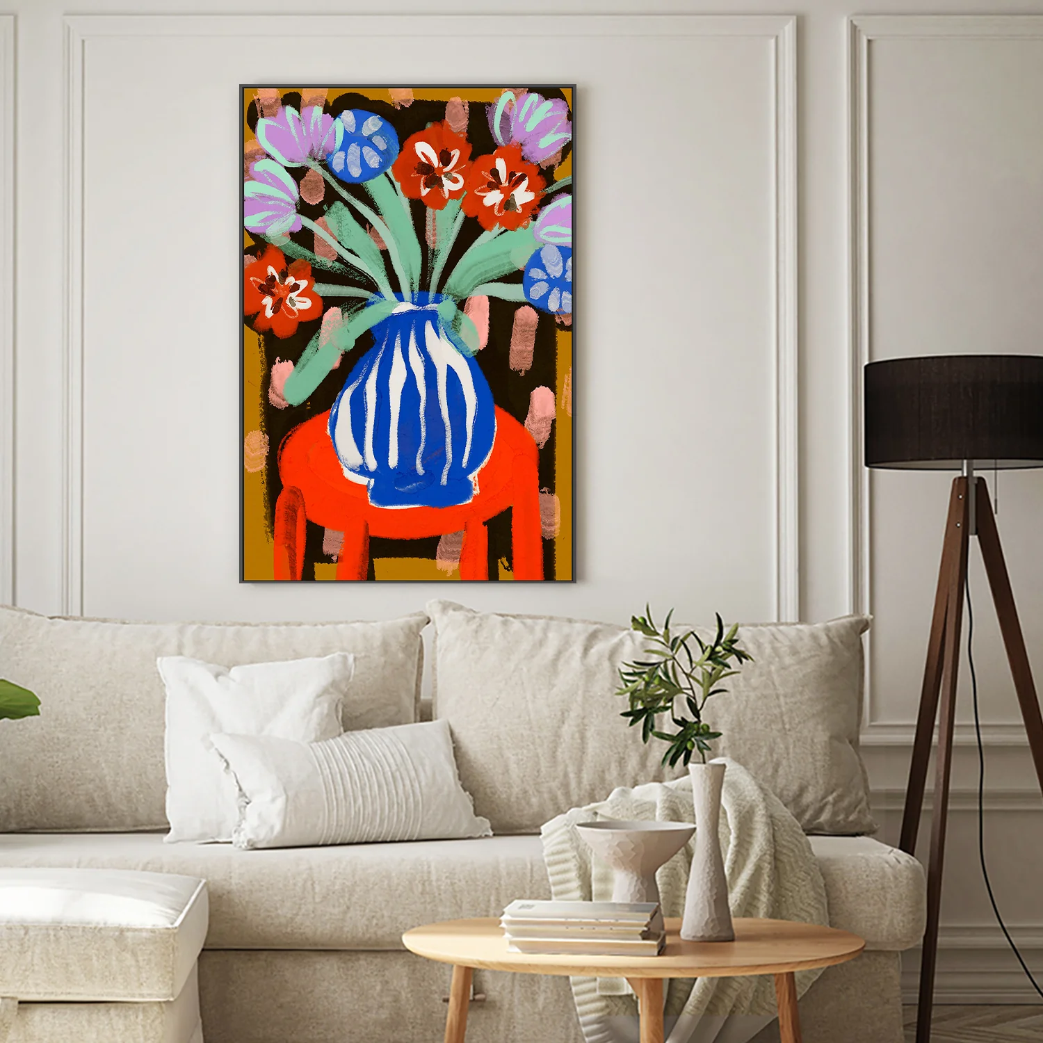 Vase of Joyful Blooms - Image 7