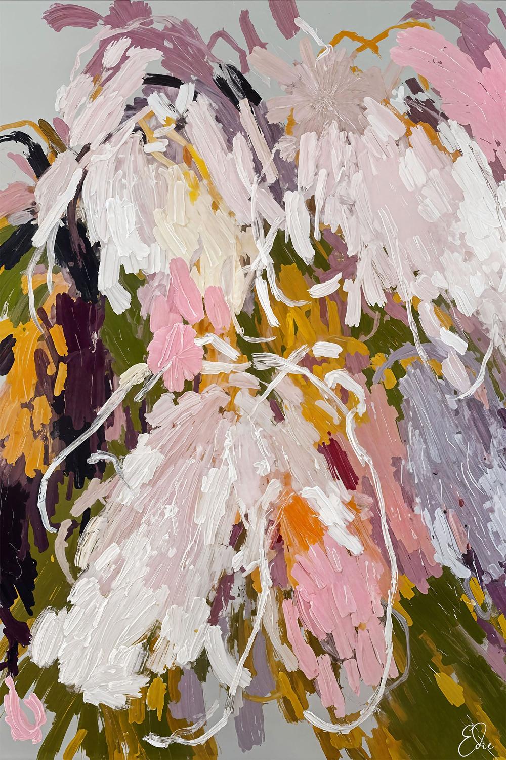 Vibrant Abstract Blooms