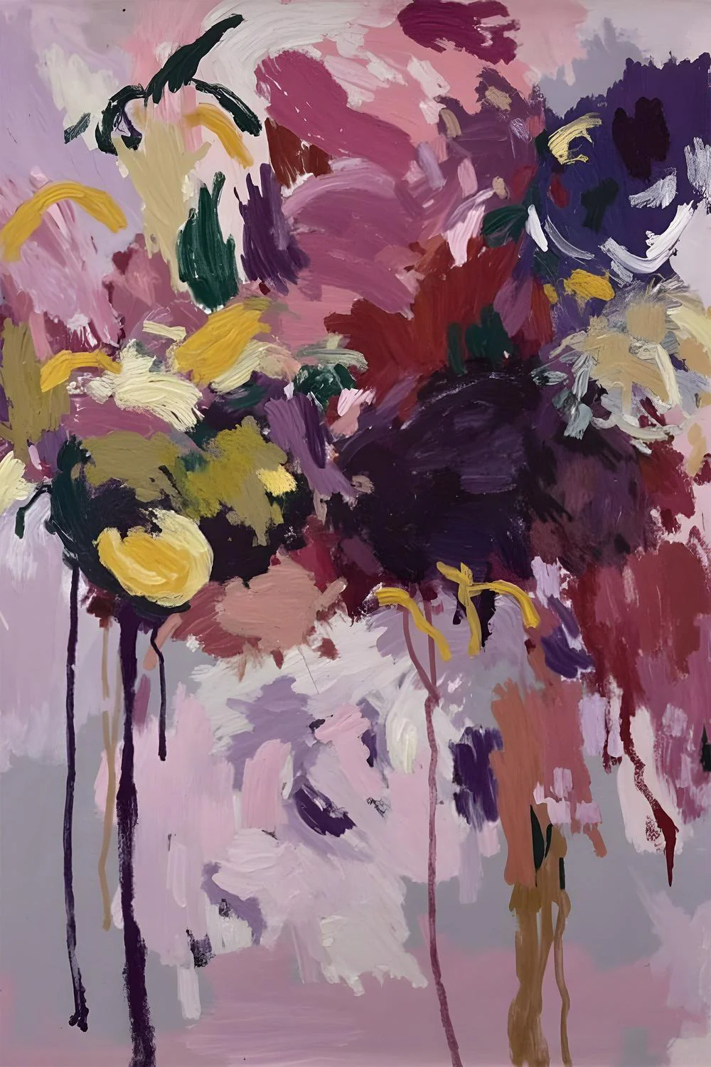 Vibrant Abstract Blooms