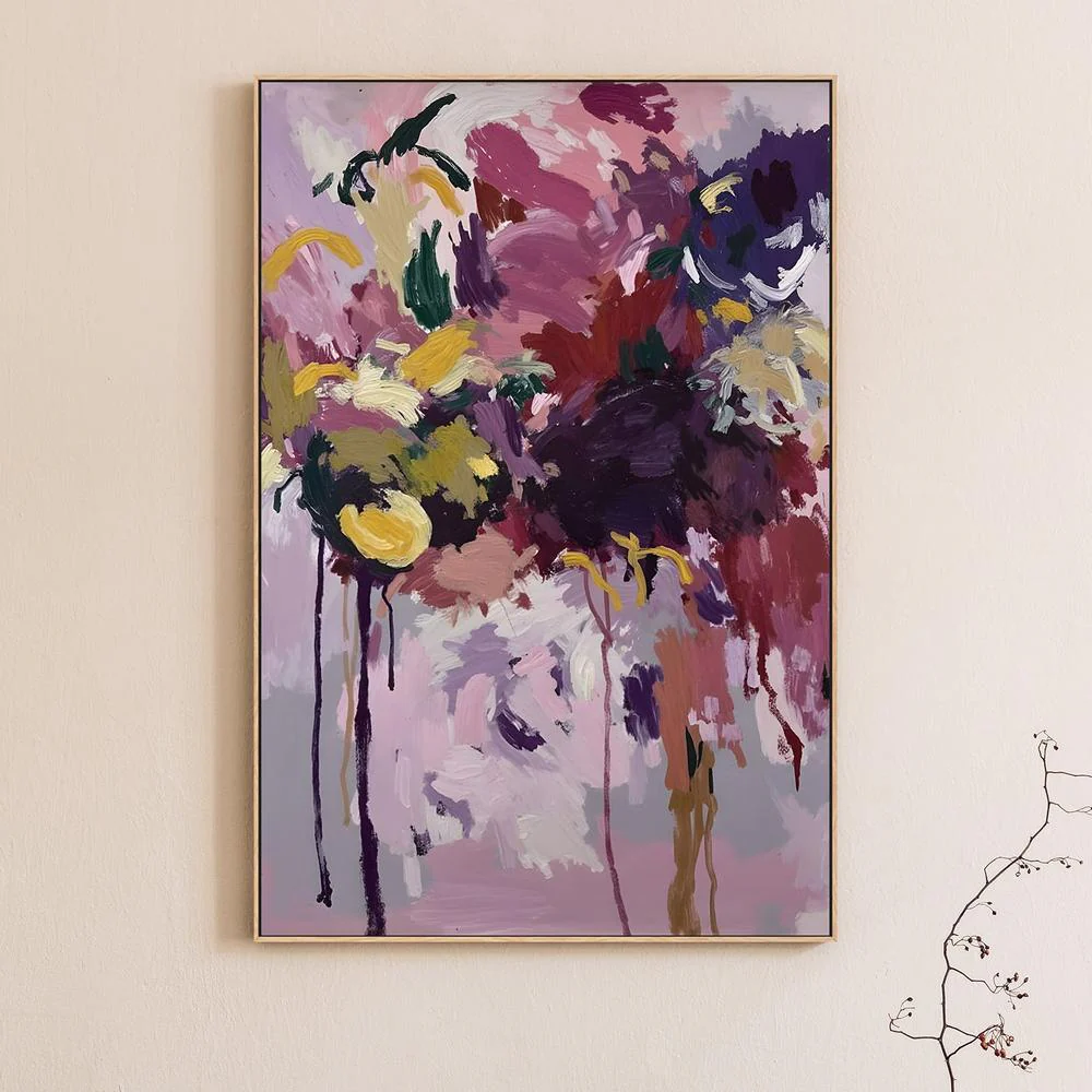 Vibrant Abstract Blooms - Image 2