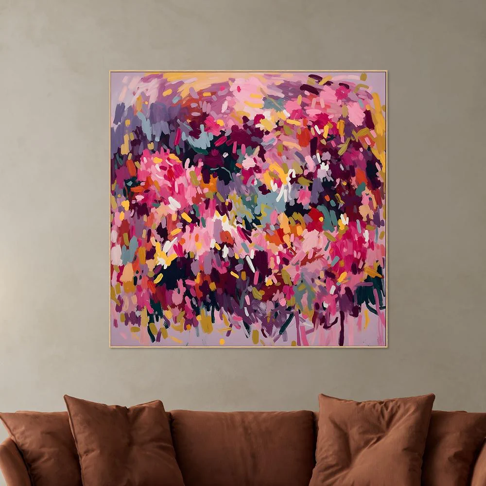 Vibrant Floral Abstract - Image 2