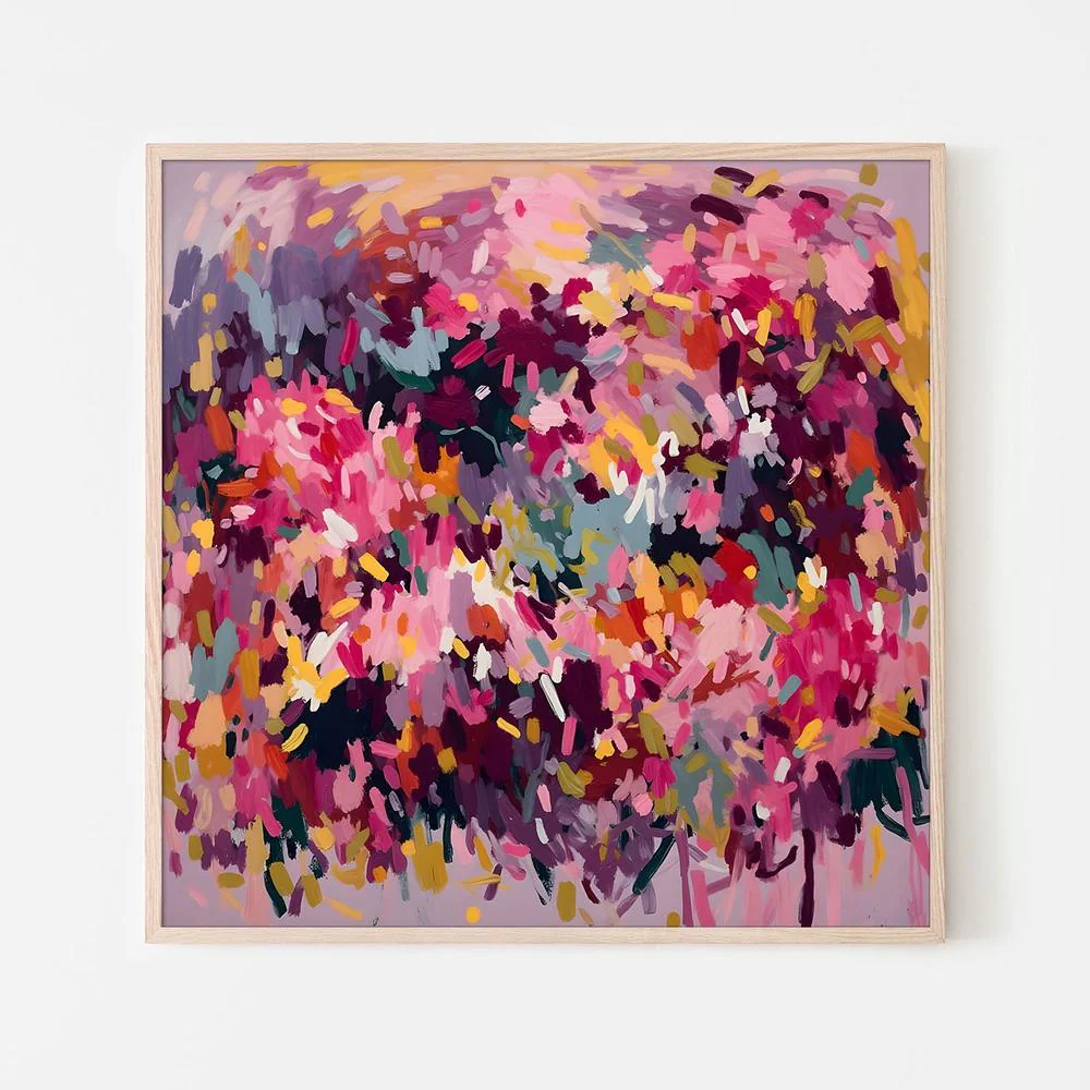 Vibrant Floral Abstract - Image 6