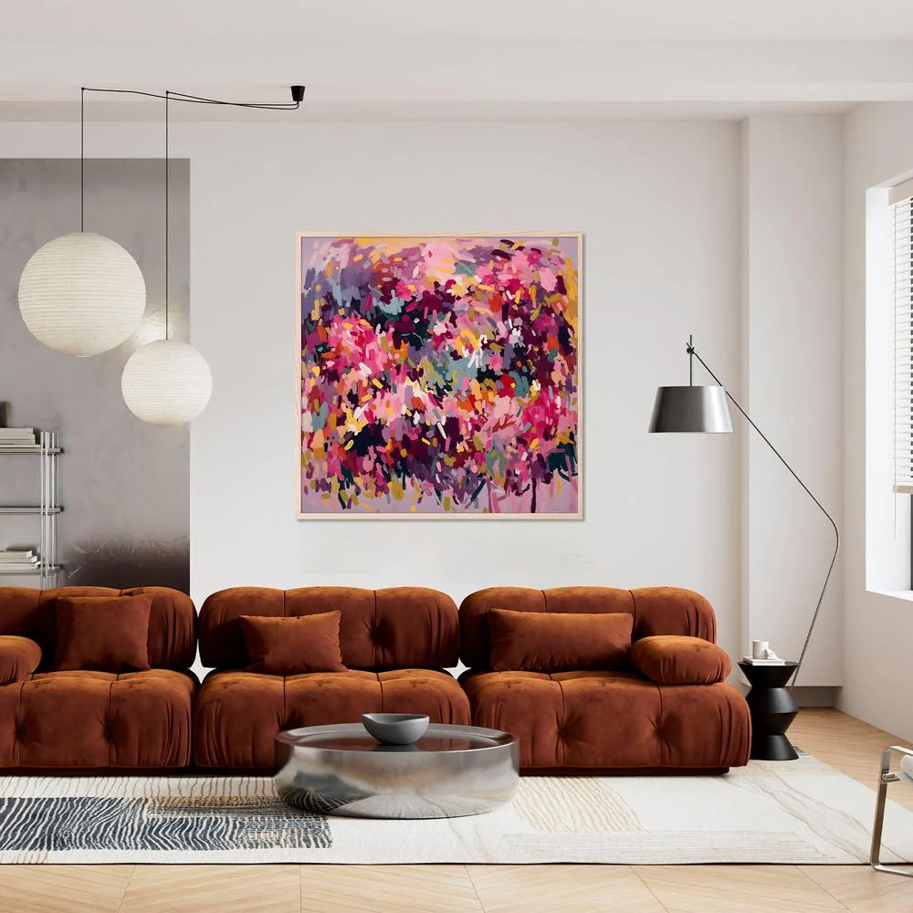 Vibrant Floral Abstract - Image 8
