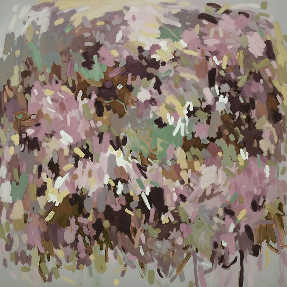 Vibrant Floral Abstract, Style A