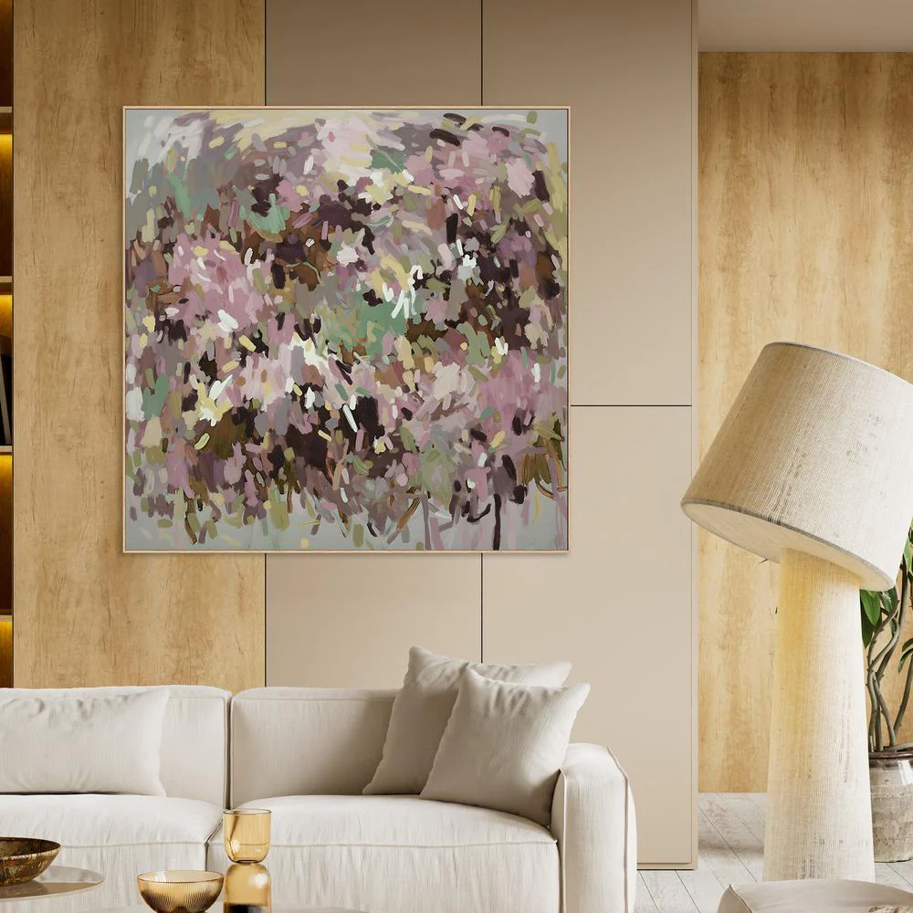 Vibrant Floral Abstract, Style A - Image 2