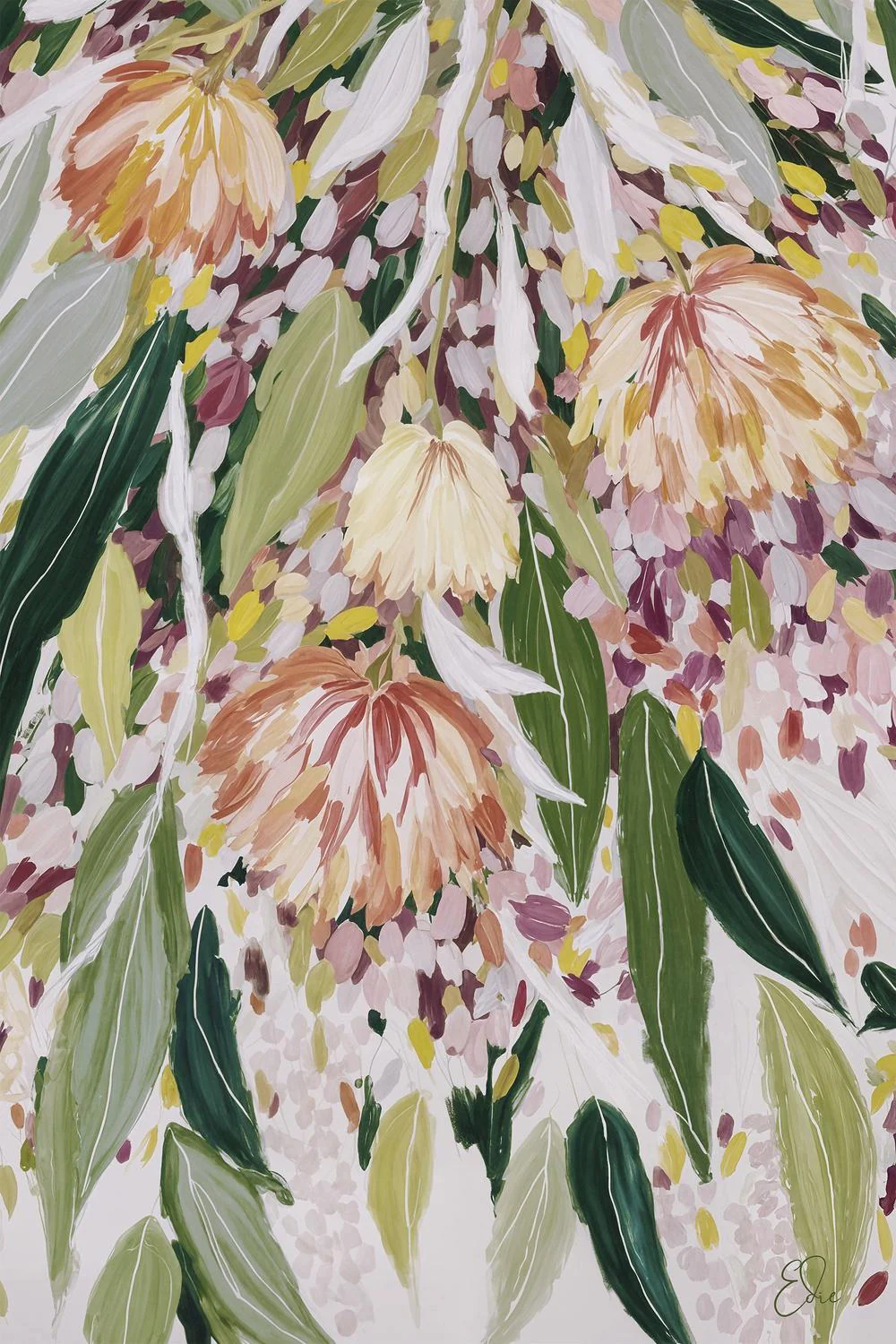 Vibrant Floral Cascade, Style B