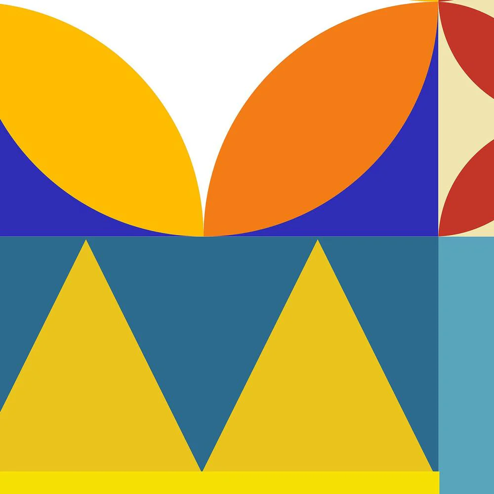 Vibrant Geometric Abstract - Image 10