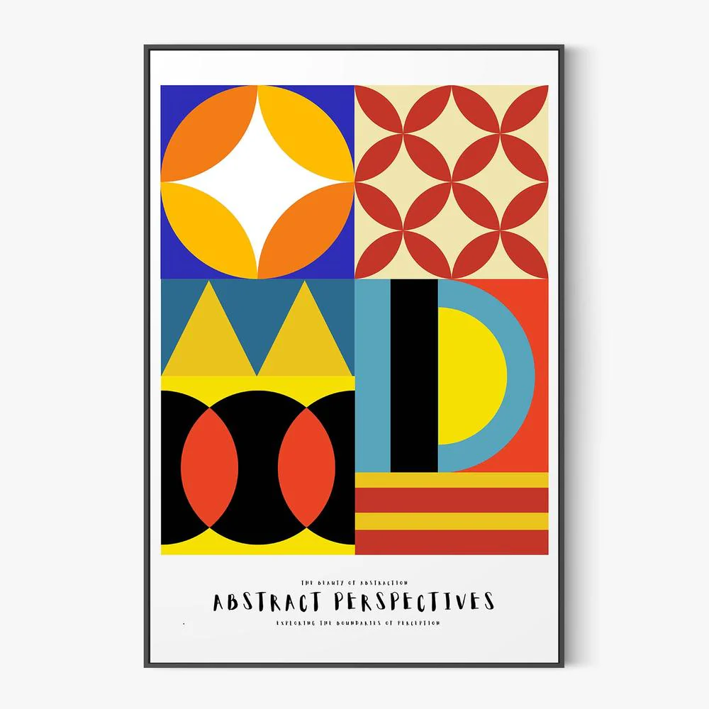 Vibrant Geometric Abstract - Image 3