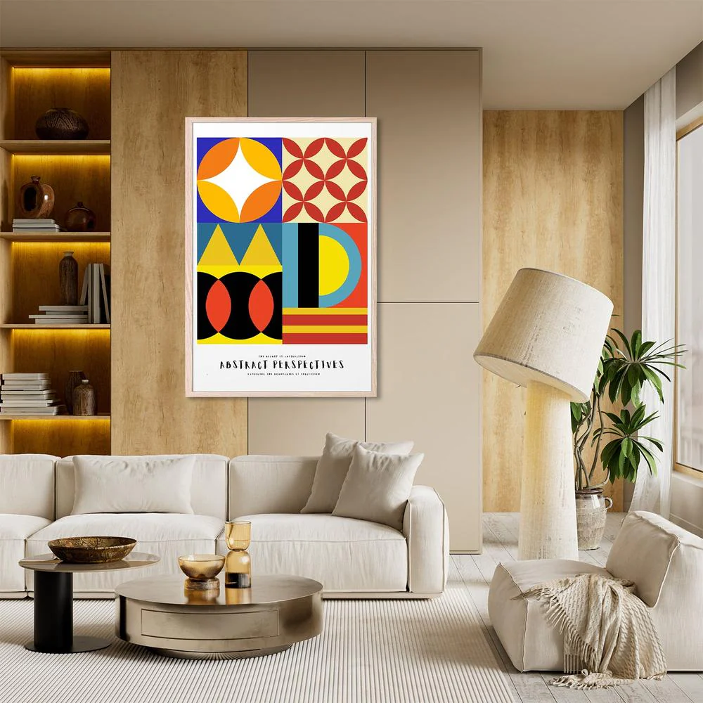 Vibrant Geometric Abstract - Image 8