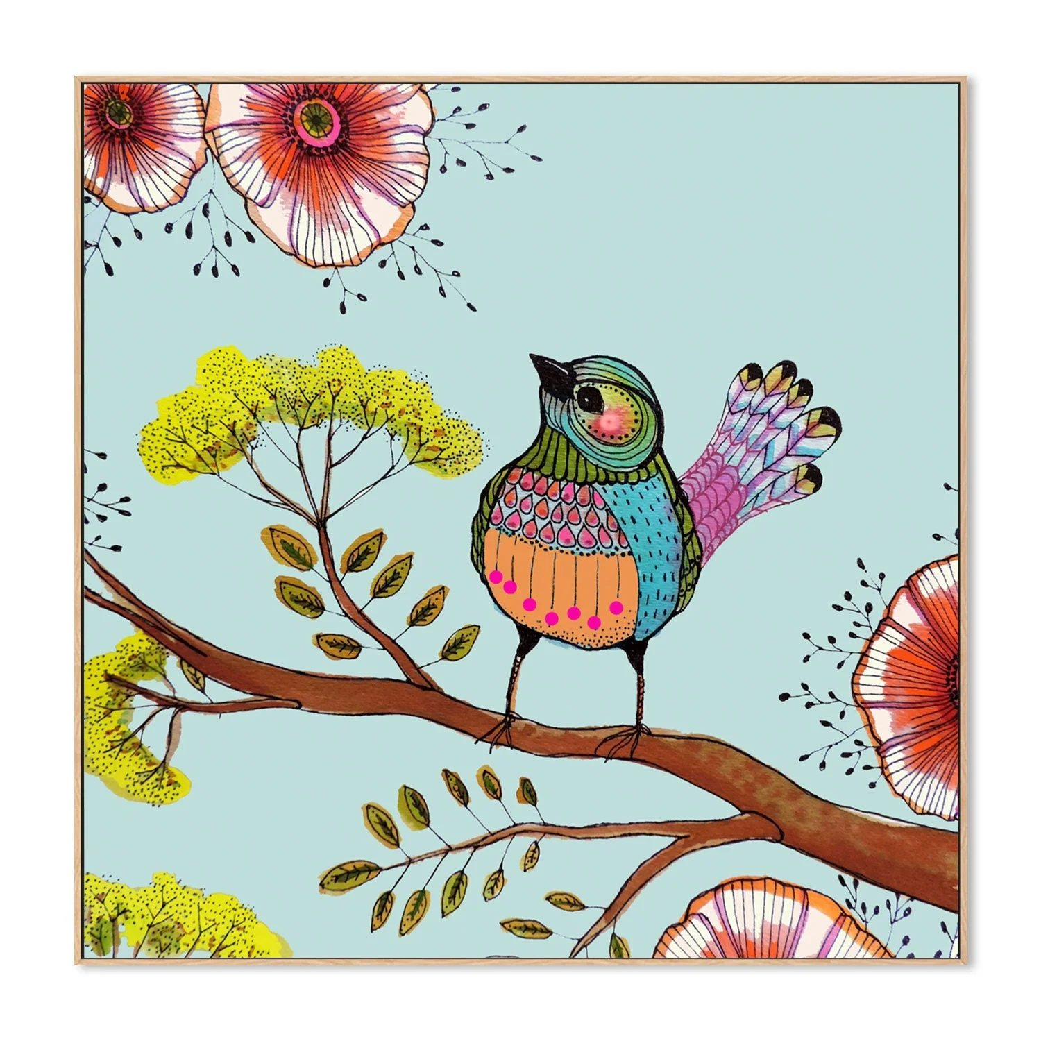 Vibrant Little Bird - Image 4