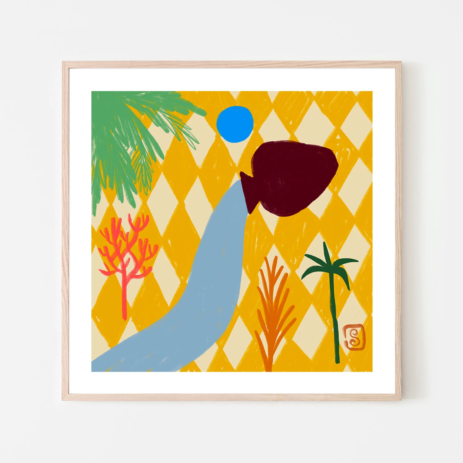 Vibrant Oasis Flow - Image 6