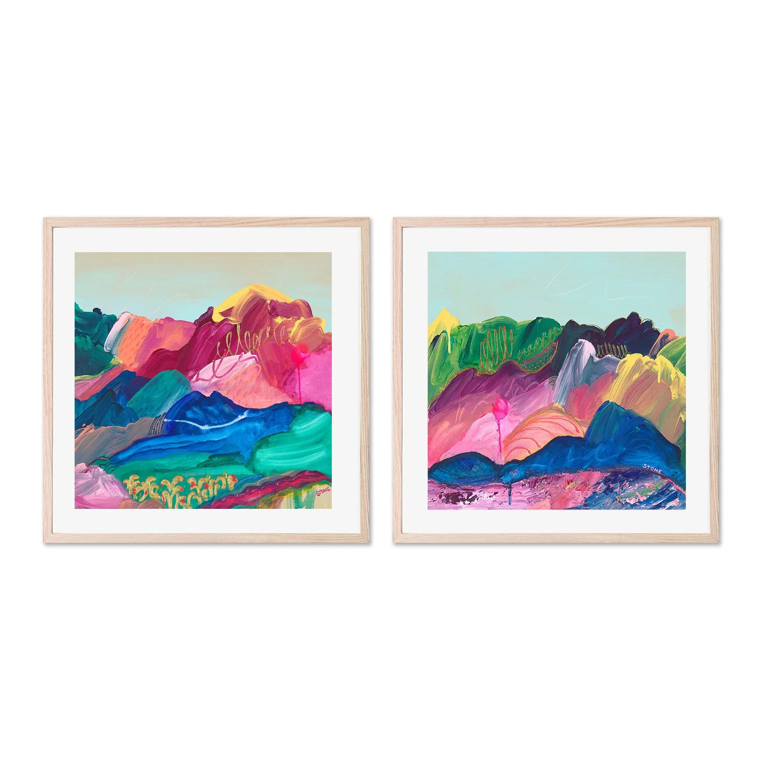 Vibrant Valley, Style A & B, Set Of 2 - Image 6