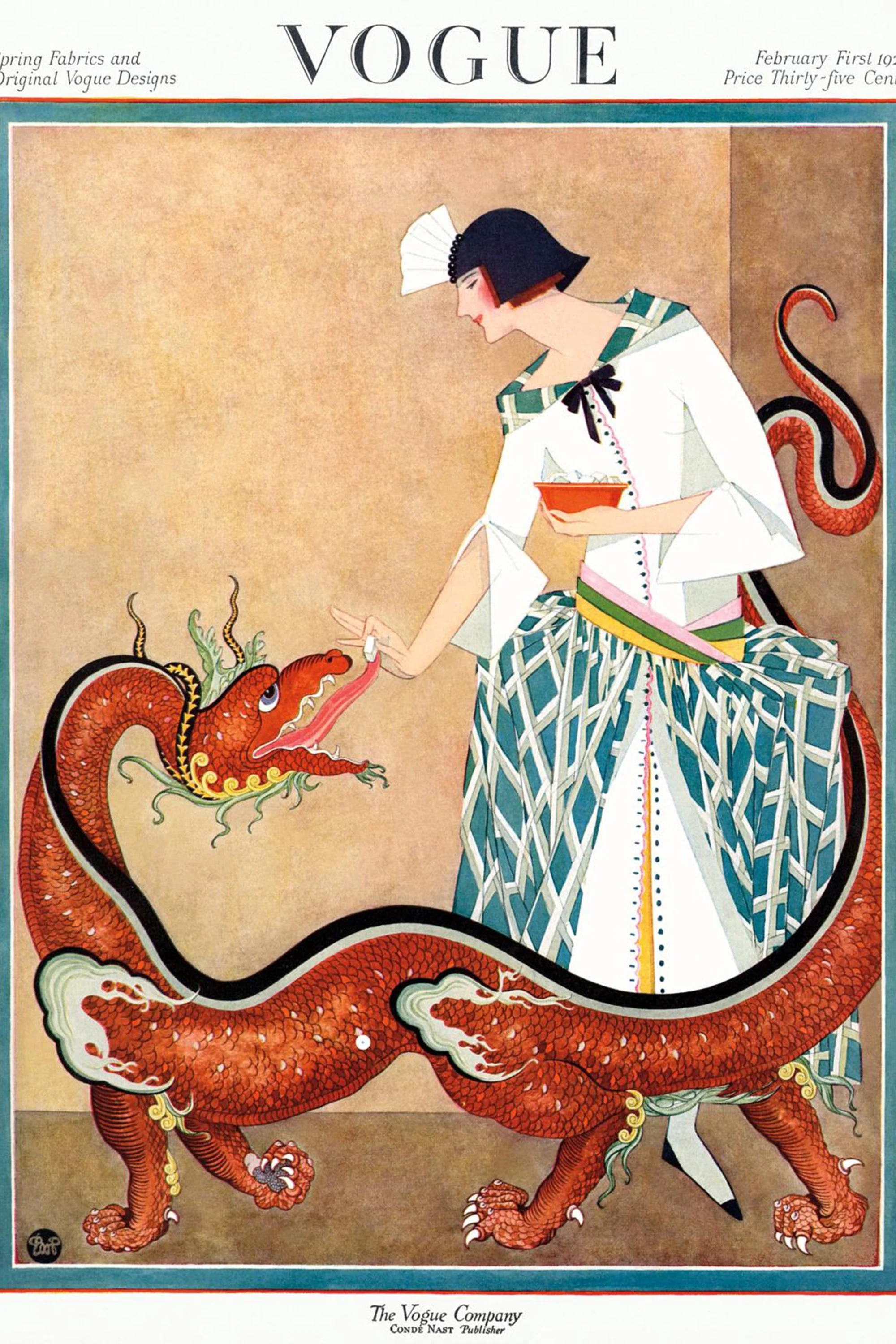 Vintage Fashion Cover IX