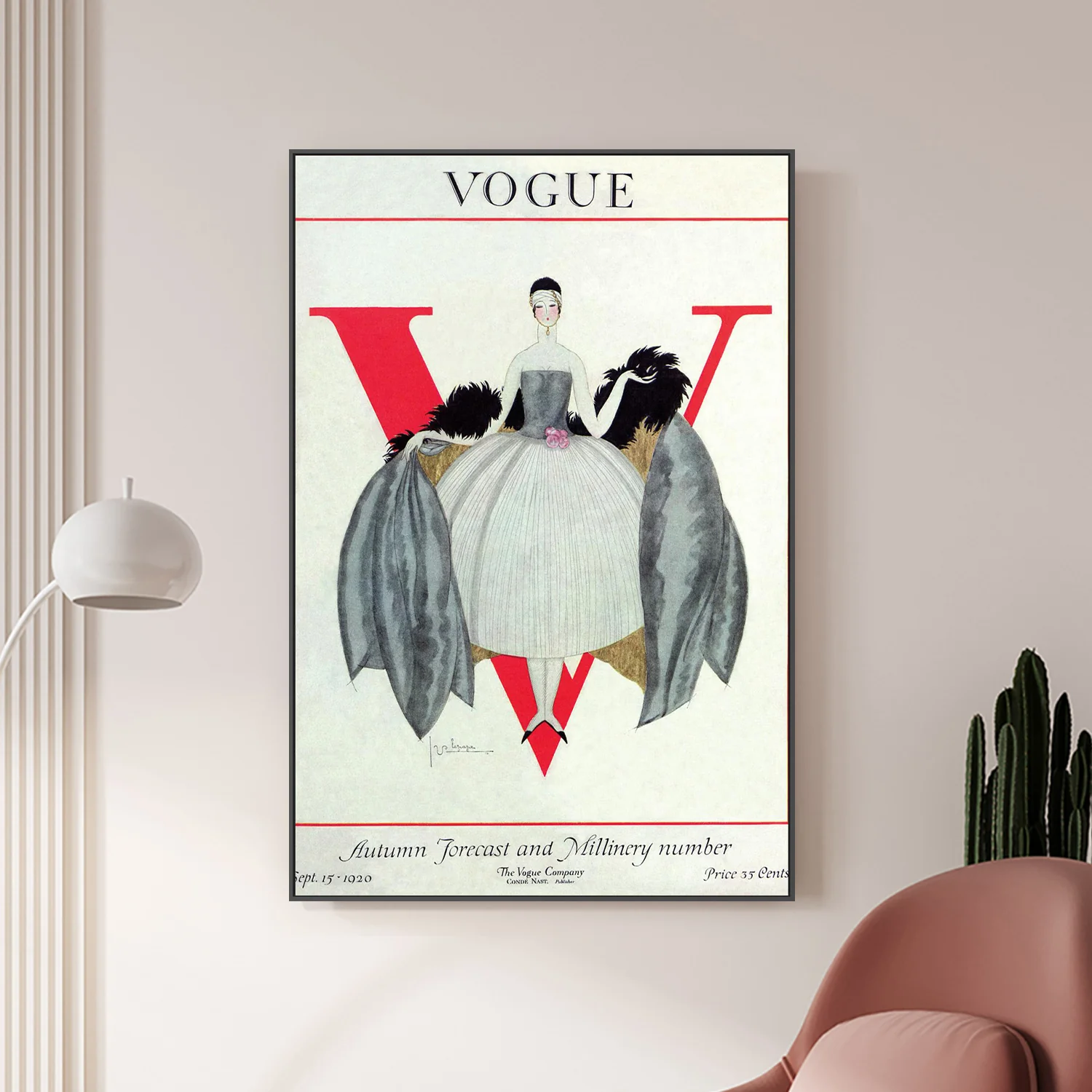 Vintage Fashion Cover VII - Image 2