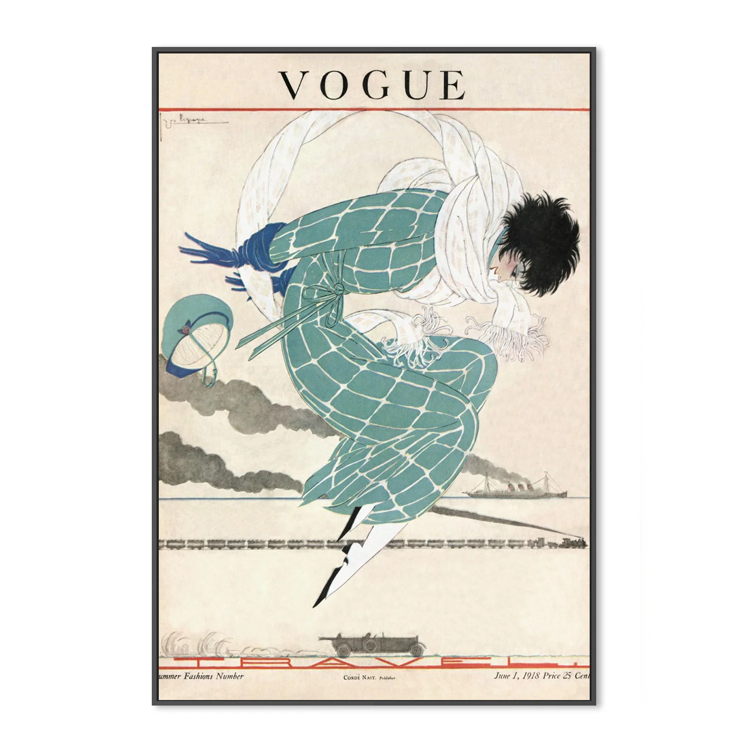 Vintage Fashion Cover XII - Image 3