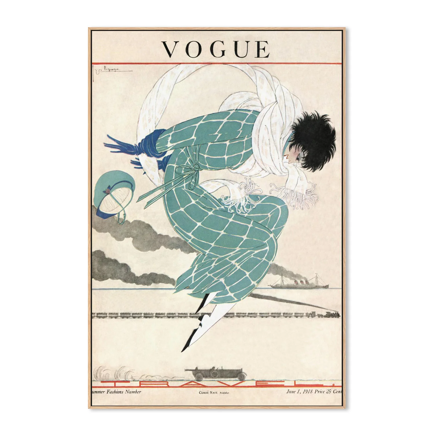 Vintage Fashion Cover XII - Image 4
