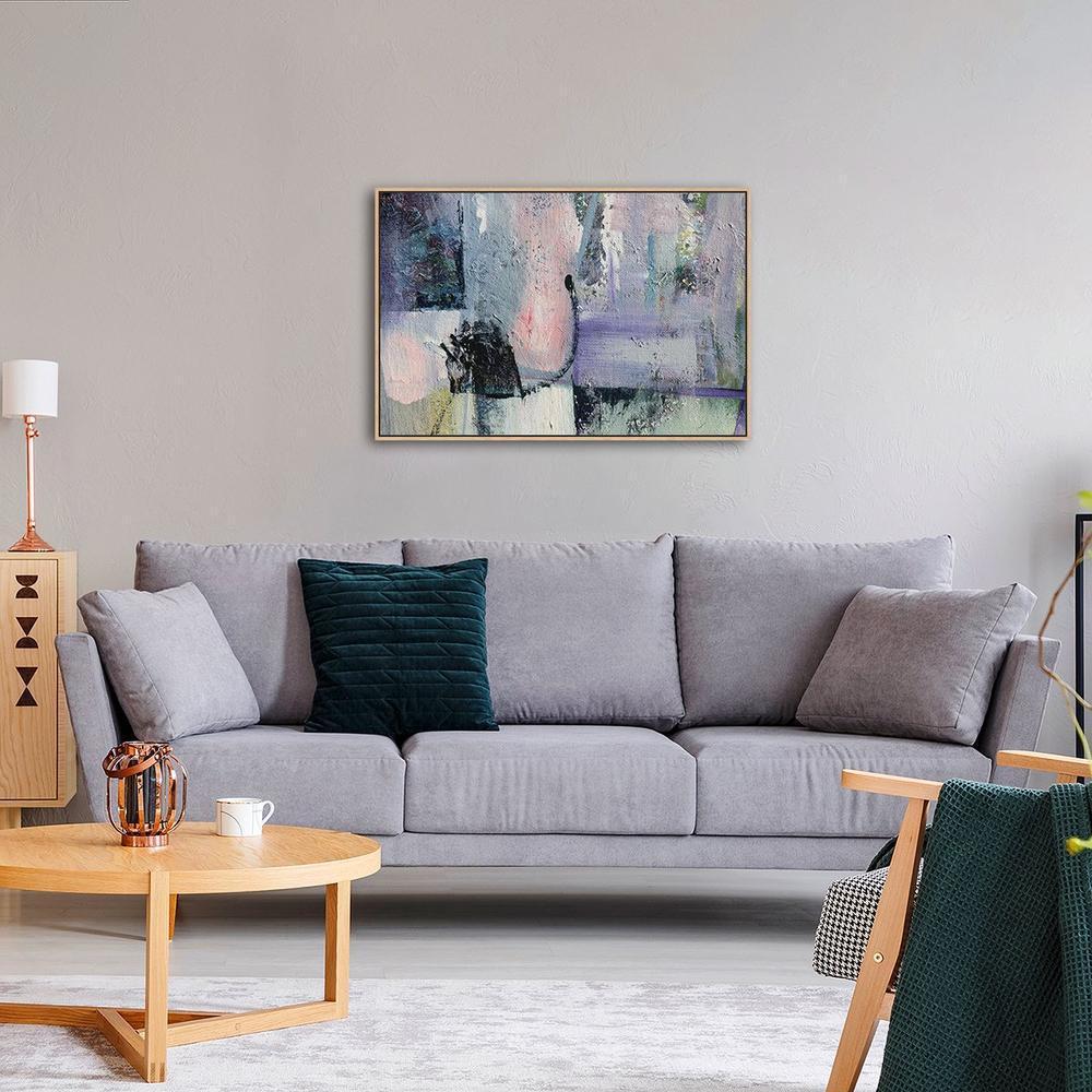 Violet Dream, Style A, Hand-Painted Canvas - Image 4