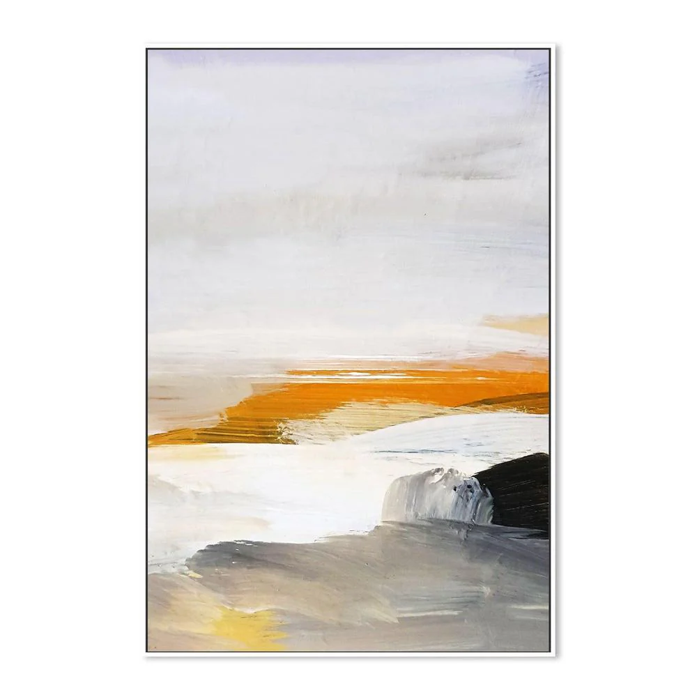 Warm Horizon, Style B , Hand-painted Canvas - Image 5