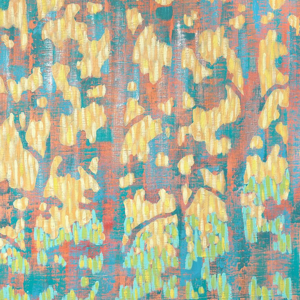 Warm Sunset in the Oriental Forest - Original Painting - Image 4