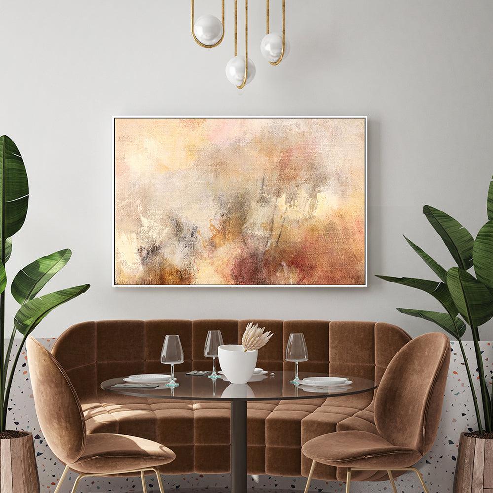 Warmth and Blush  , Hand-painted Canvas - Image 7