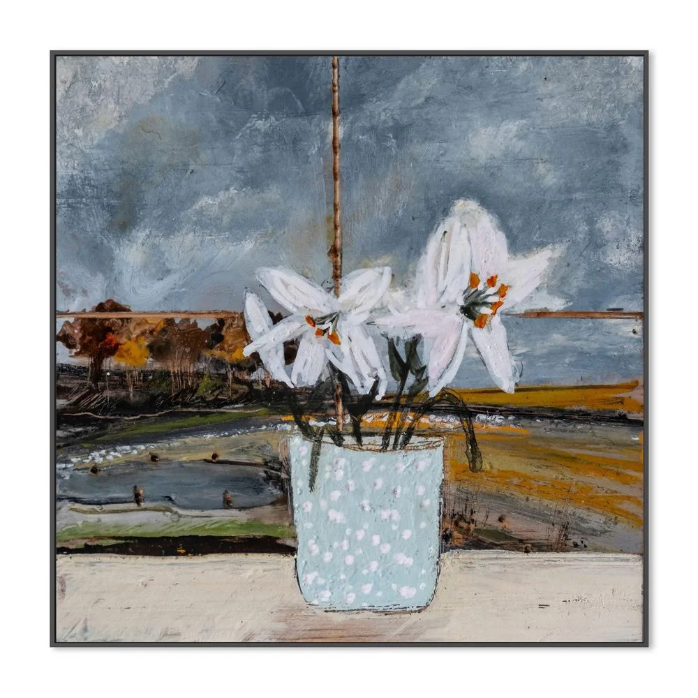 Watching The Storm Clouds Gather , By Louise O'hara - Image 3