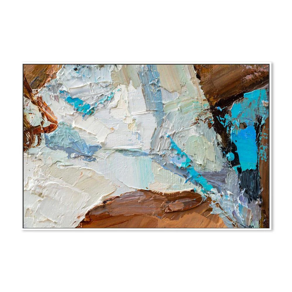 Water and Rust , Hand-painted Canvas - Image 3