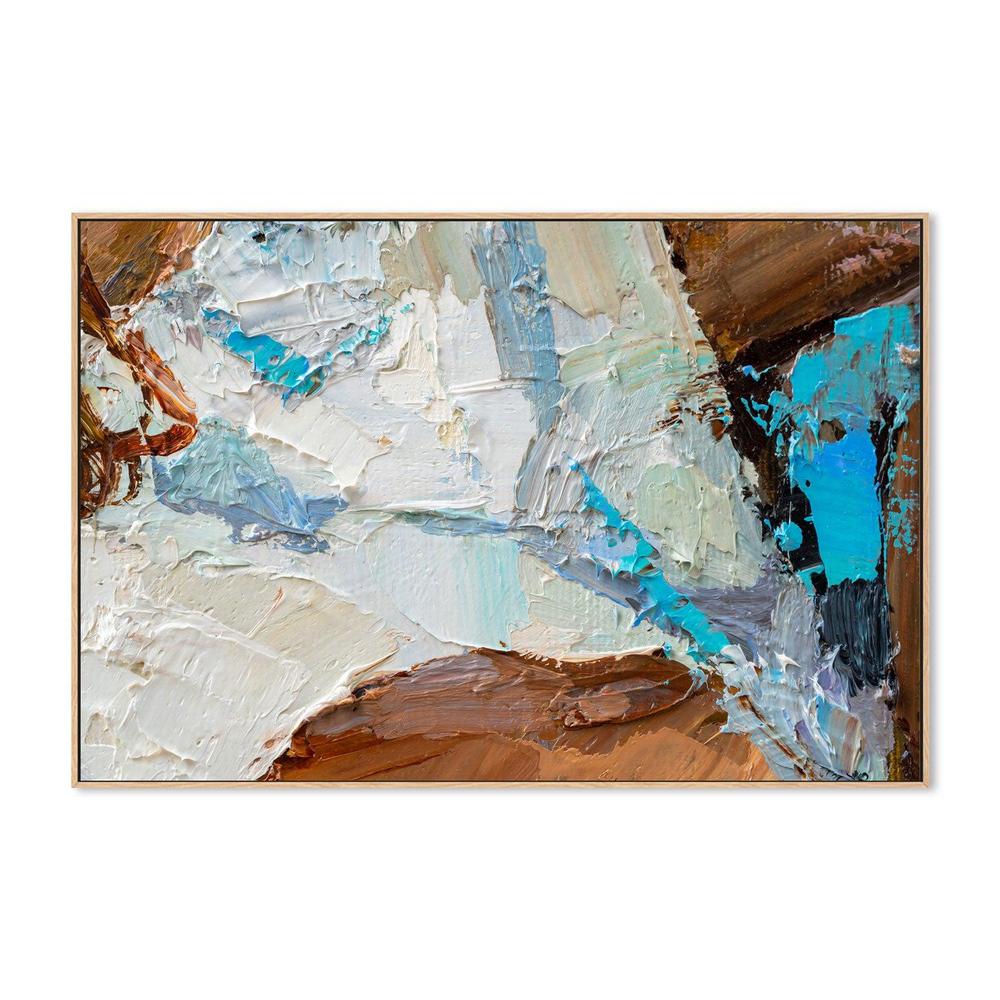 Water and Rust , Hand-painted Canvas - Image 5