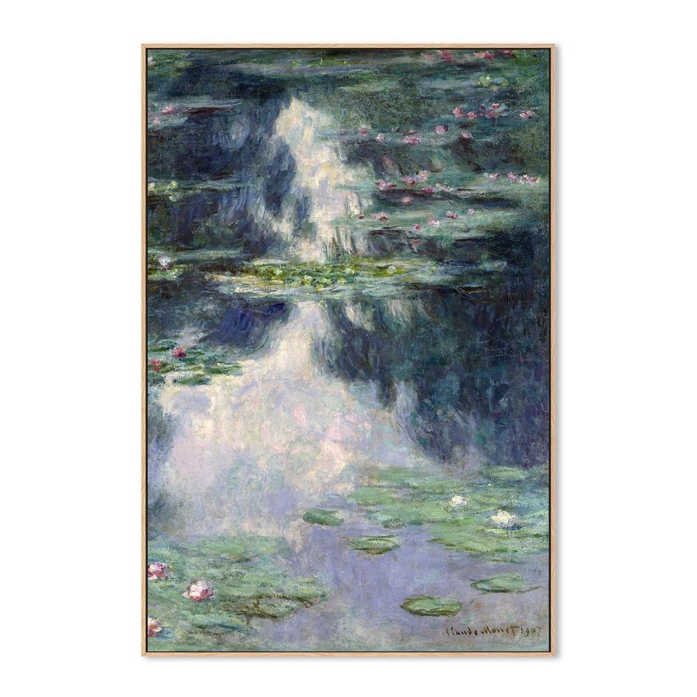 Water Lilies 1907 , By Monet - Image 4