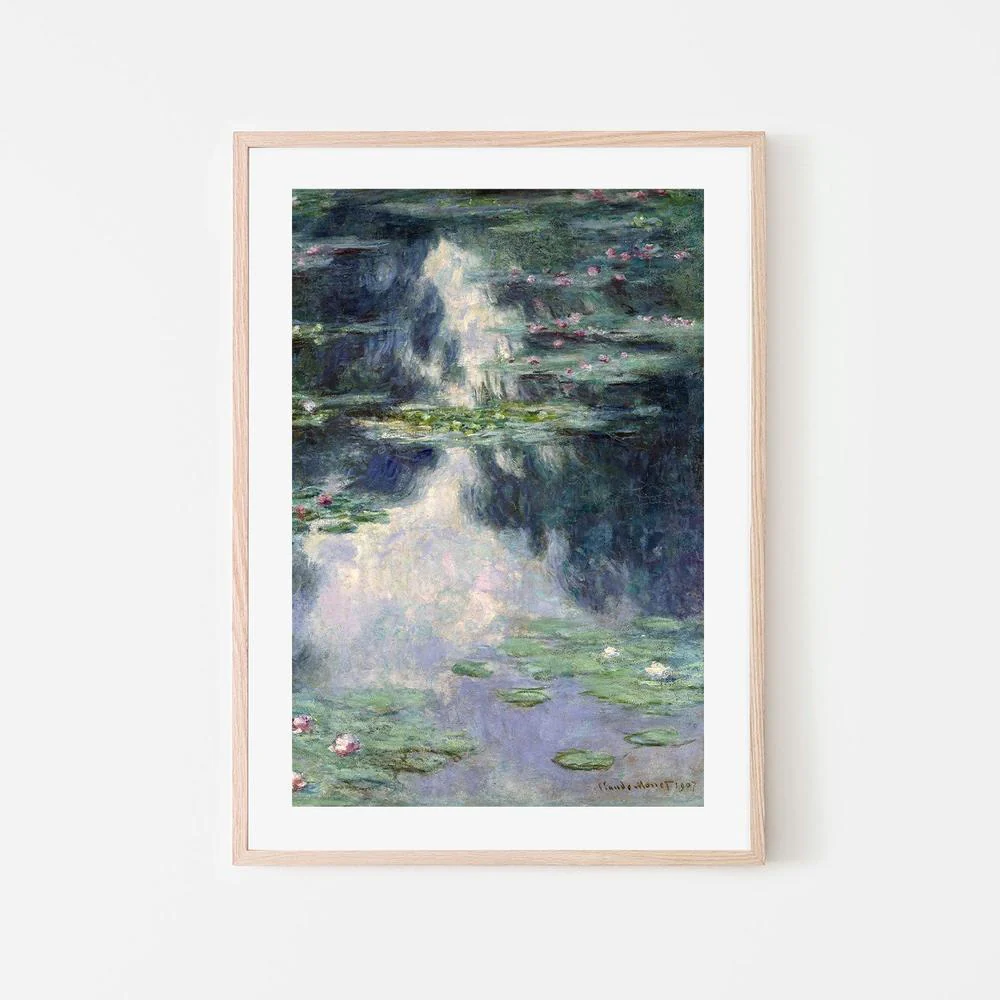 Water Lilies 1907 , By Monet - Image 6